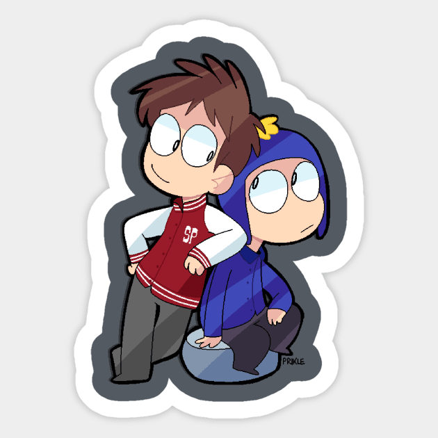 BFFs Sticker by iamprikle